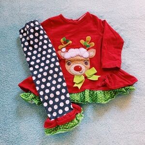 Rare Editions 18m Reindeer Outfit